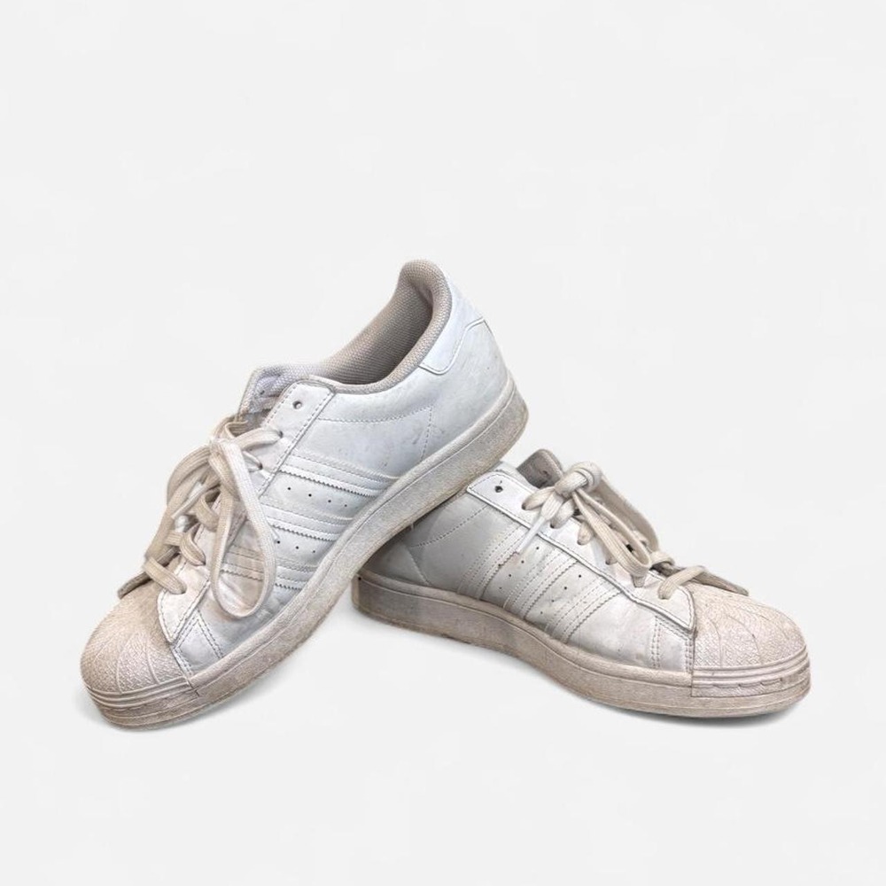 Adidas Superstar Triple White Mens 10 Womens 11